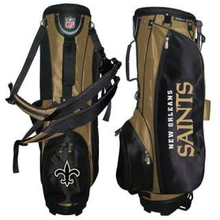   New Orleans Saints NFL Carry / Stand Golf Bag 883813404841  