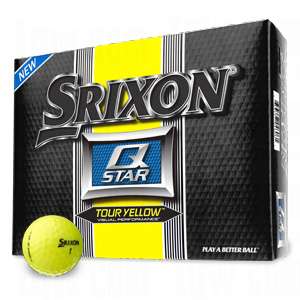 SRIXON Q STAR YELLOW 12PK (Golf) 12 Ball Pack  