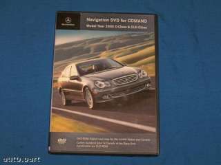 05 Mercedes CLK 320 430 CLK55 & C Class Navigation DVD  