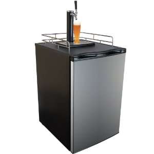    Tap Beer Refrigerator and Dispenser, Stainless Steel Appliances