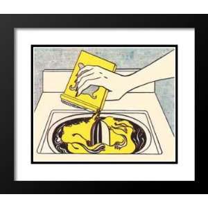   Framed and Double Matted Art 33x41 Washing Machine
