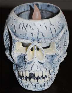   Skeleton Tea Light Candle Holders, Halloween Decoration Prop  