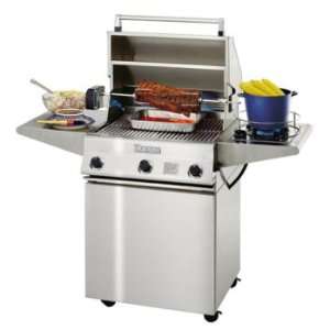  Ducane Stainless 7100 Gas Grill with Rotissere on Cart LP 