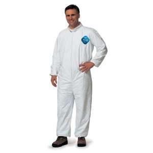  Dupont Personal Protection Tyvek Coveralls, Zipper Front 