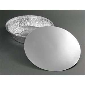  7 Round Foil Take Out Pan with Board Lid 200/CS Kitchen 