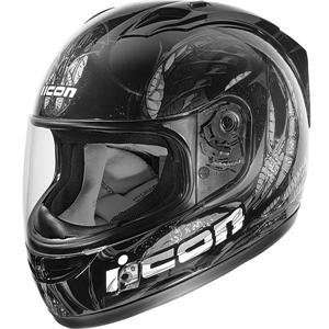  Icon Alliance SSR Speedfreak Helmet   2009   X Large/Black 