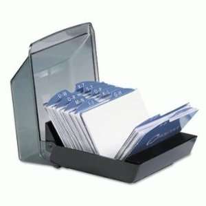    Rolodex Covered Business Card File Case Pack 3 Electronics
