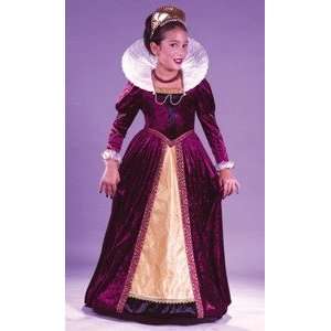  Elizabethan Queen Child Medium Costume Toys & Games