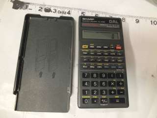 Used Sharp Function Display Scientific Calculator EL 509G 079767105815 