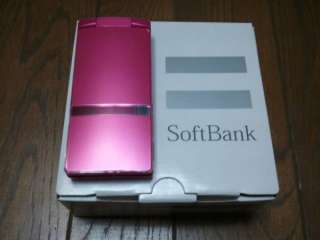 SHARP SOFTBANK 007SH PINK 16.1MP AQUOS HYBRID ANDROID MOBILE CELL 
