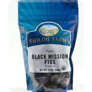Organic Dried Black Mission Figs   6 x 12 Oz  Grocery 