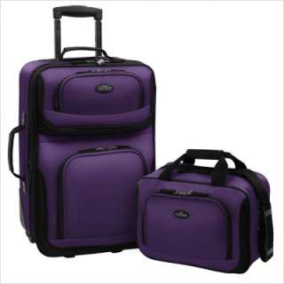 Travelers Choice U.S. Traveler  RIO Expandable 2 Pc Luggage Set 