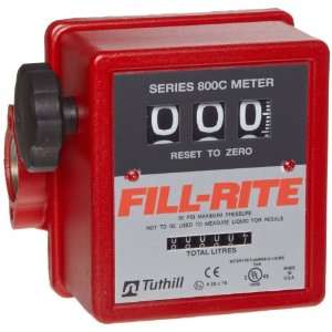 Fill Rite 807C 1 L 1 Inlet Gravity Flow Meter 20Gpm With LIT  