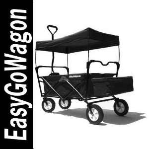  BLACK Folding Utility Cart Wagon. Cart Transports Products 