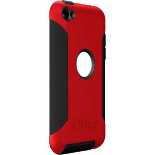   Red Black Commuter OtterBox Cover Case for Apple Ipod Touch 4  