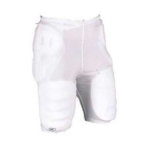  Rawlings FGPRO Adult Football Girdle White Size X Small 