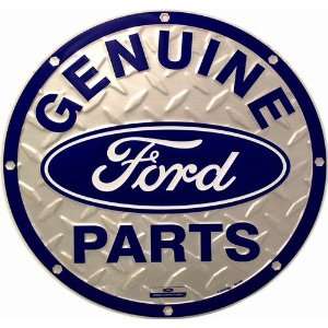  Ford Genuine Parts Circular Sign Patio, Lawn & Garden