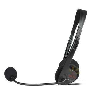    Black Handsfree Headset with mic for Skype