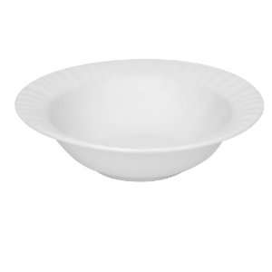  French White 8 Inch Rimmed Soup/Cereal Bowl