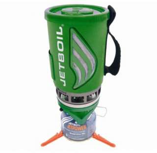 JETBOIL FLASH GREEN PCS Personal System Stove NEW  