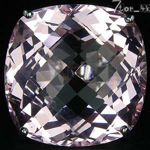  69 85 carats silver stone shape cushion checkerboard dimension 22 