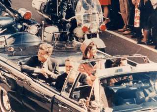 John F Kennedy JFK Assasanation Dallas Limo 8 x 10 unsigned photo Nice 