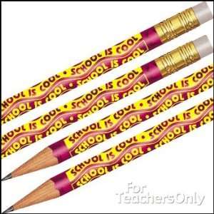  Foil School Is Cool Pencils  144 pencils per box