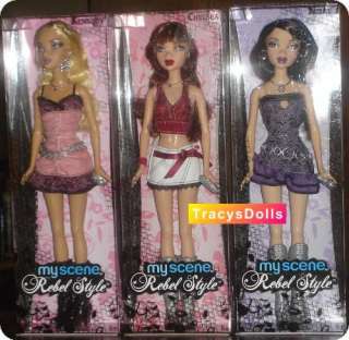   shows all three Rebel Style Dolls. These dolls are all FANTASTIC