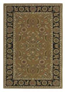 Olive Ash Transitional Handmade Wool Area Rug  