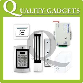 Complete Kit Door Access Control System+ Power Supply+Magnetic Lock+ 