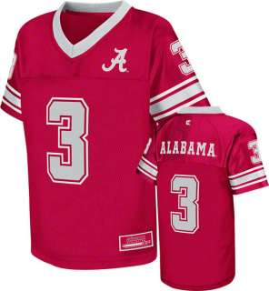 Alabama Crimson Tide Kids 4 7 Cardinal Stadium Football Jersey  