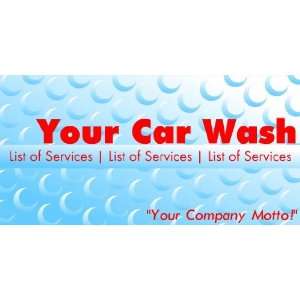  3x6 Vinyl Banner   Generic Car Washing Services 