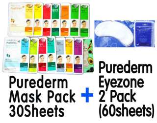 RUREDERM Facial mask pack SET Moisture essence Lot of30  