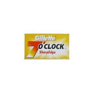  Gillette 7 OClock Sharp Edge (100 Pack) Health 