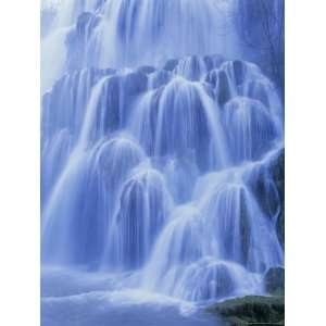 Waterfall, Les Messieurs, Jura Baume, Franche Comte, France, Europe 