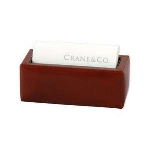  Bosca Cognac Brown Leather Business Card Holder Office 