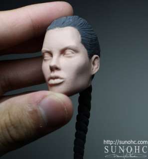 CUSTOM Angelina Jolie TOMB RAIDER LARA CROFT head sculpt  