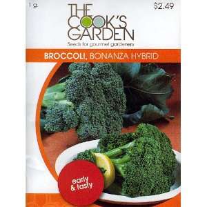   Garden Broccoli Bonanza Hybrid Seeds   1 g Patio, Lawn & Garden