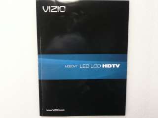 Vizio LED LCD TV Manual M320VT  