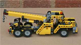 LEGO Technic 8067 Mini Mobile Crane TOW TRUCK Alt. Model fully built 