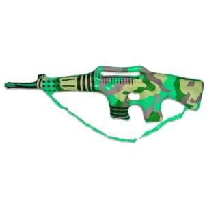  Toy Gun Soft Vinyl Inflatable Camo Army Rifle