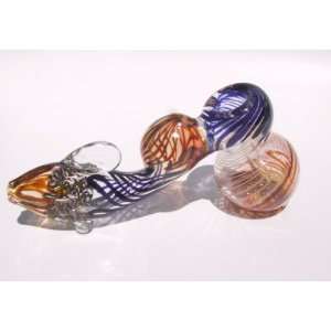  Hand Crafted Glass Bubbler Fish Tobacco Pipe Everything 