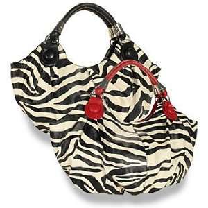  Women Handbags Purses Zebra Print Extra Large Tote Bag 