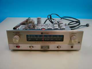 Knight AM FM MX Transistor Stereo Tuner 255A Allied Radio 7 watt 110v 