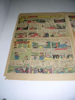 Sunday Comic Strip 1945, Blondie, Lil Abner  