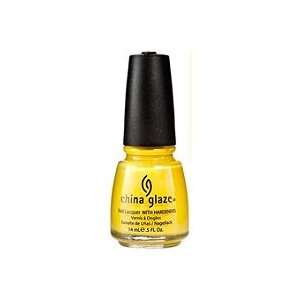 China Glaze Nail Laquer with Hardeners Happy Go Lucky (Quantity of 4)