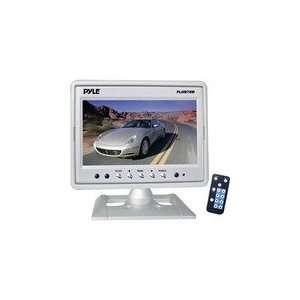  White 7 Headrest Monitor Electronics