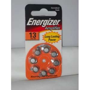  Energizer Amplifier Hearing Aid Batteries, Tear Pack, 8pk 