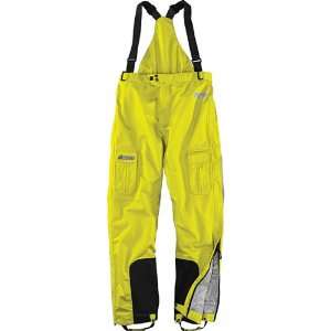  ICON PDX WATERPROOF BIBS HIGH VISIBILITY YELLOW LG 