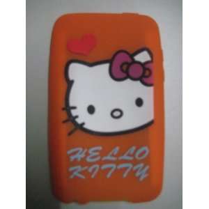  HKsuperdeal Hello Kitty Orange Silicone Cover Case for ipod 